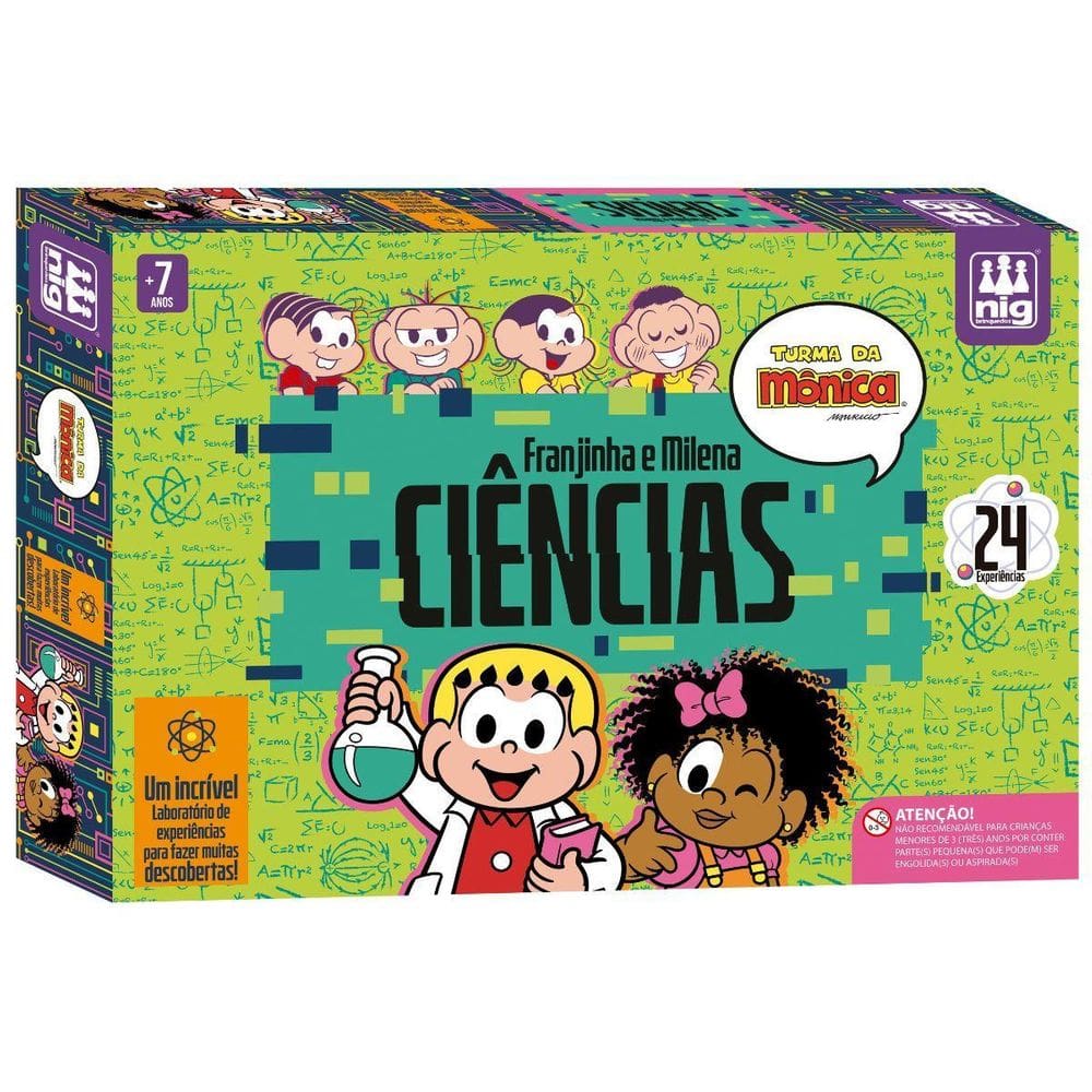 Laboratório Infantil Turma Da Mônica 0744 - Nig Brinquedos