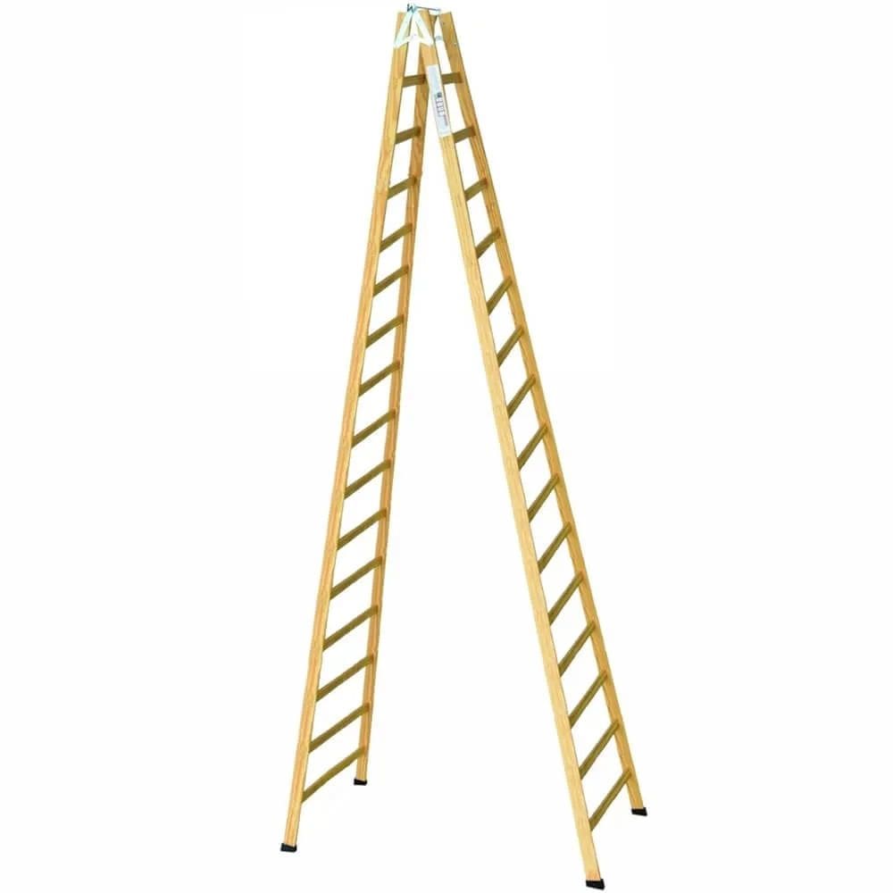 Escada Pintor 16Degr.C/Sapata Madeira 16Degr.