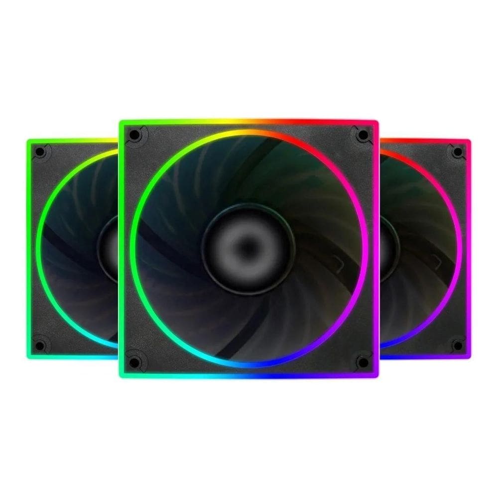 Cooler Fan Rgb S-Led Ring Bluecase Bfr-22Rgb Controlável