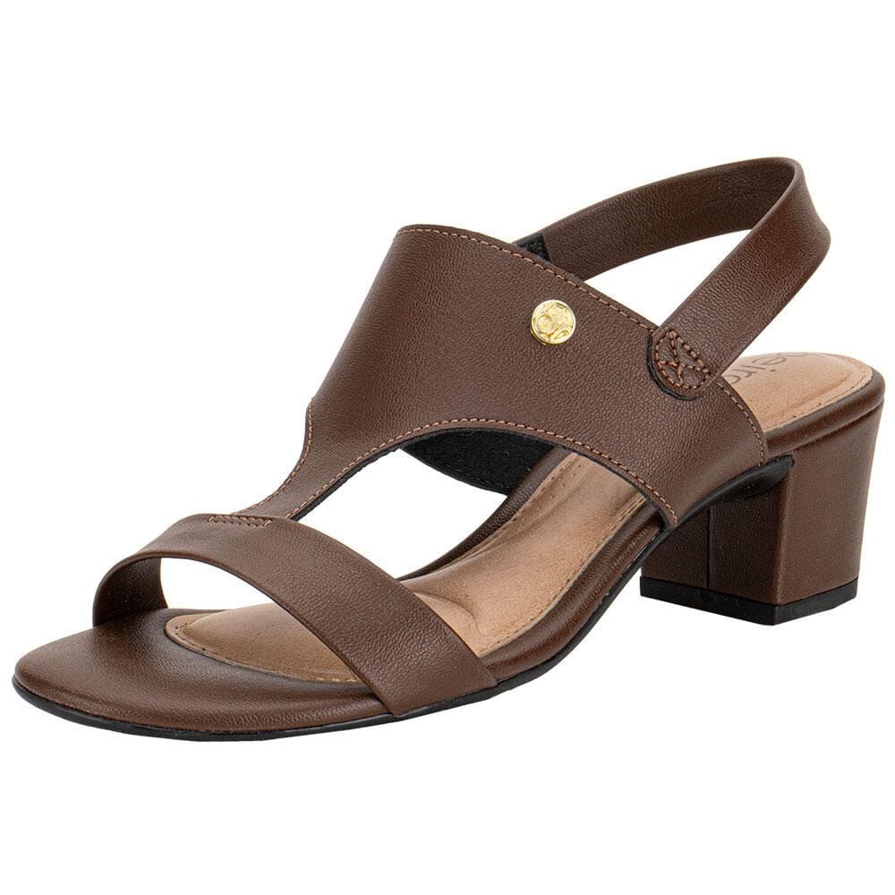 Sandália Feminina Salto Grosso Beira Rio 82461211