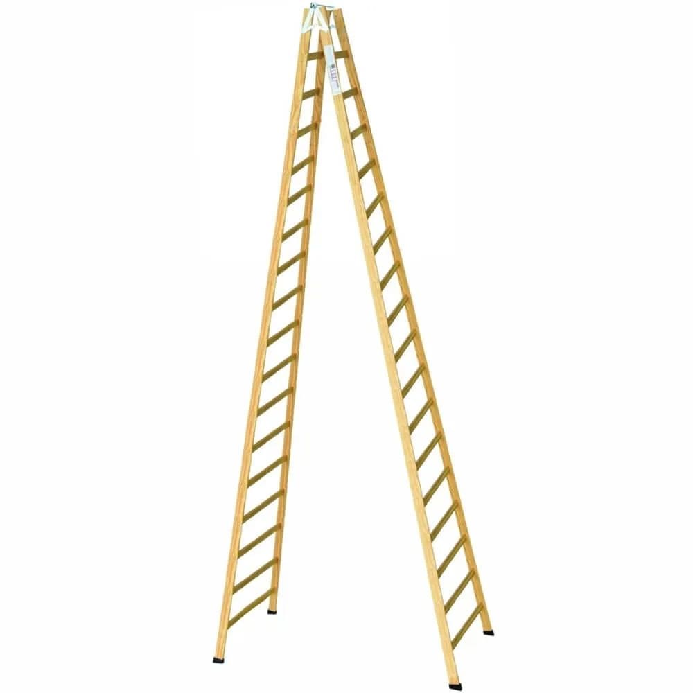 Escada Pintor 18Degr.C/Sapata Madeira 18Degr.