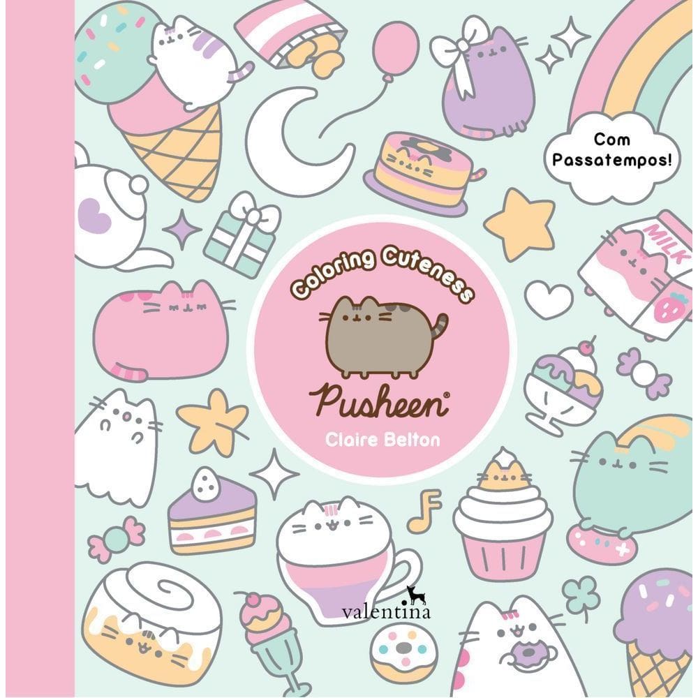 Pusheen Coloring Cute