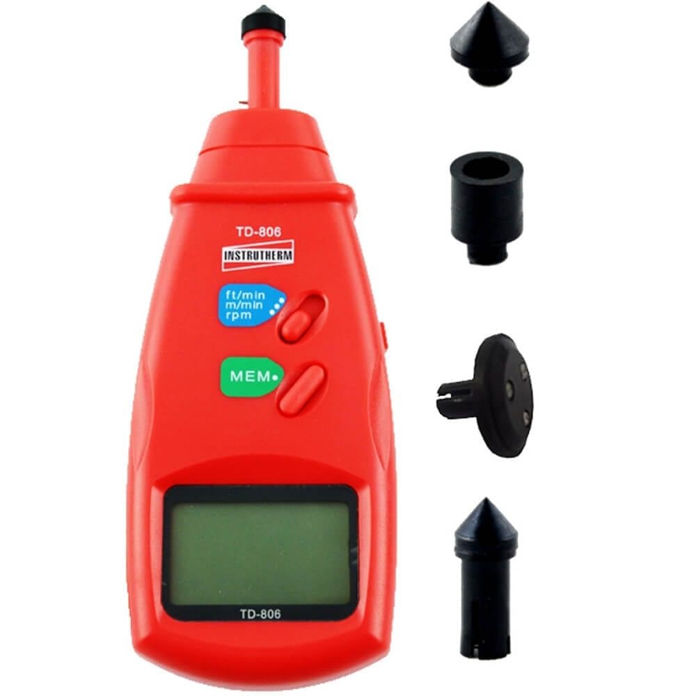 Tacômetro Digital Portátil TD-806 - 06242 - INSTRUTHERM