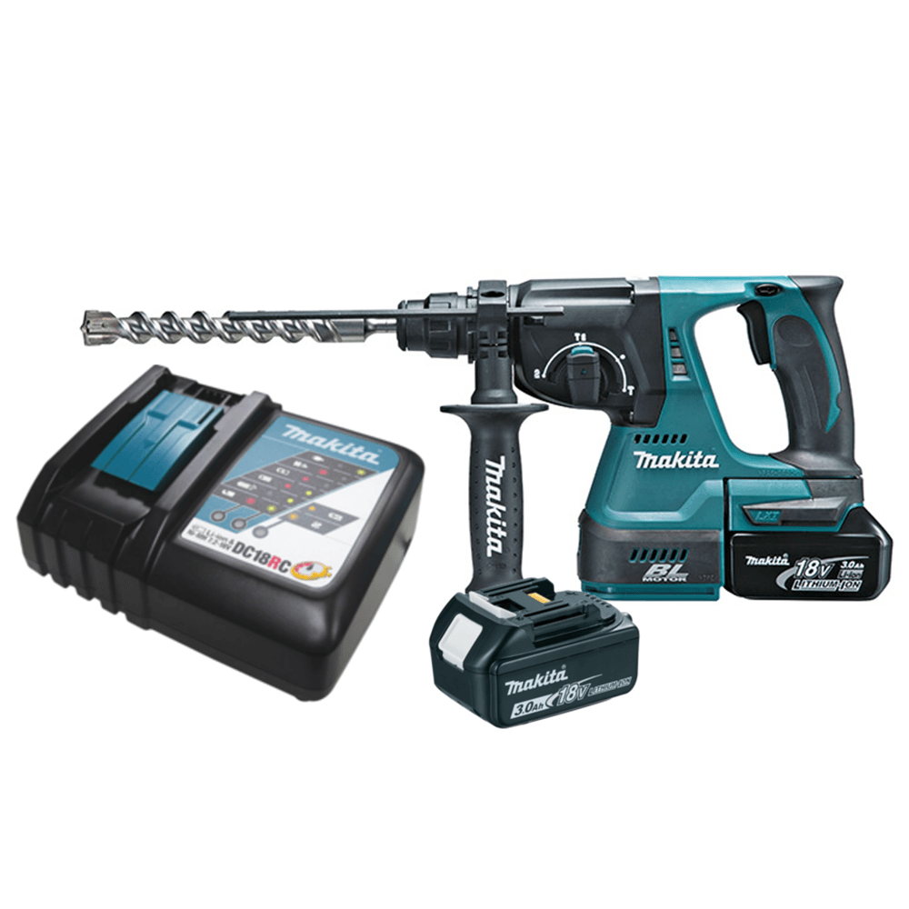 Martelete Combinado 24mm 18V Bivolt - DHR242RFE - MAKITA