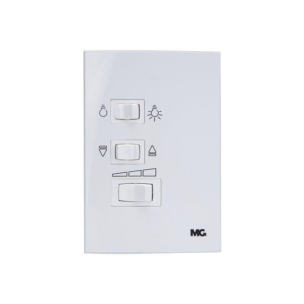 Controle Ventilador Teto Margirius Sleek 4X2 3 Velocidades