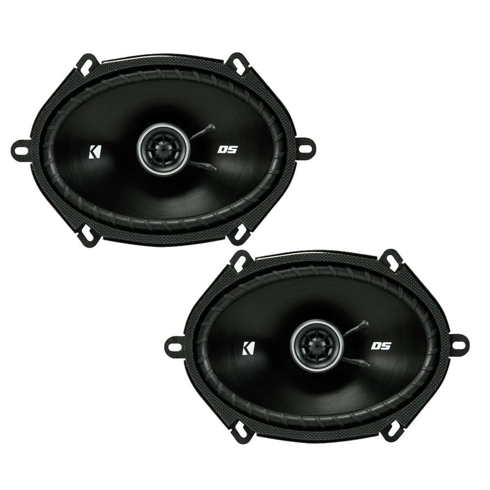 Alto-falantes coaxiais KICKER DSC680 6x8 (160x200mm) 4 Ohm 200W