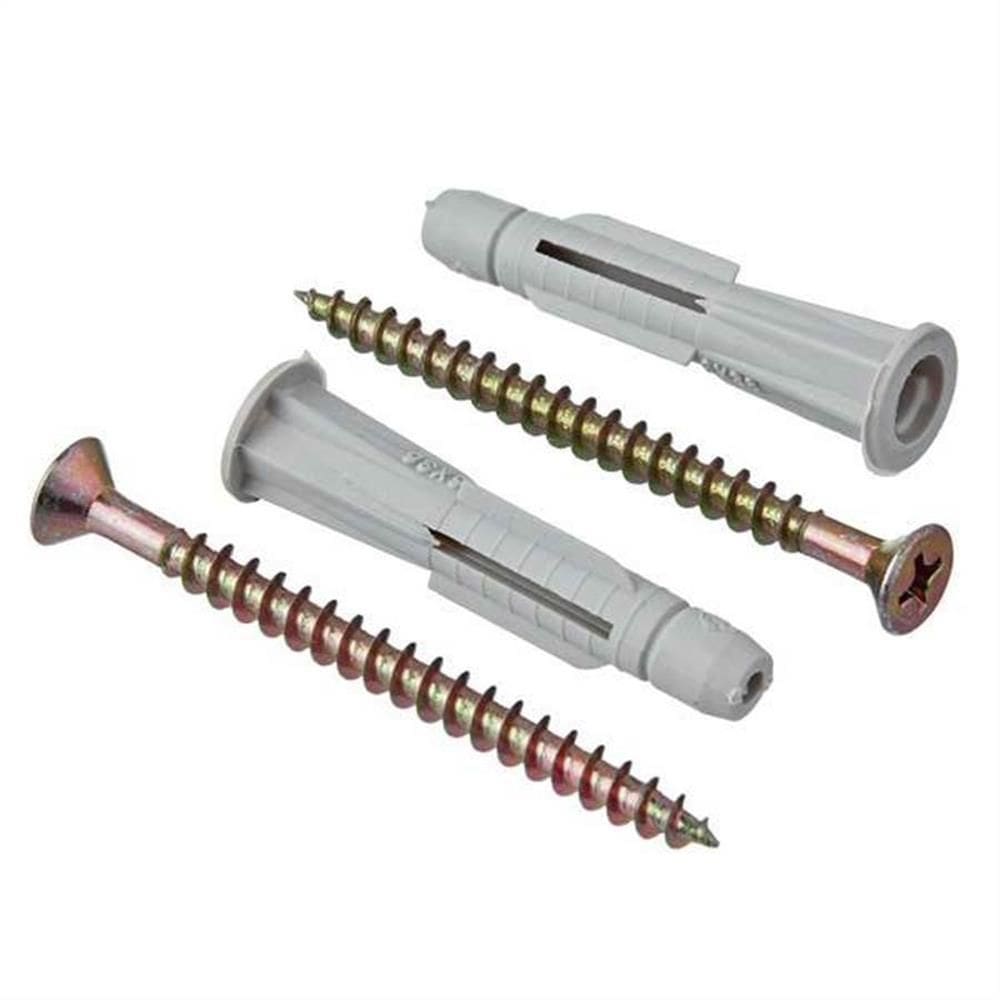 Bucha MU Dry Wall para Bloco 6mm Parafuso com 4 Peças - BUO535 - FOXMIX