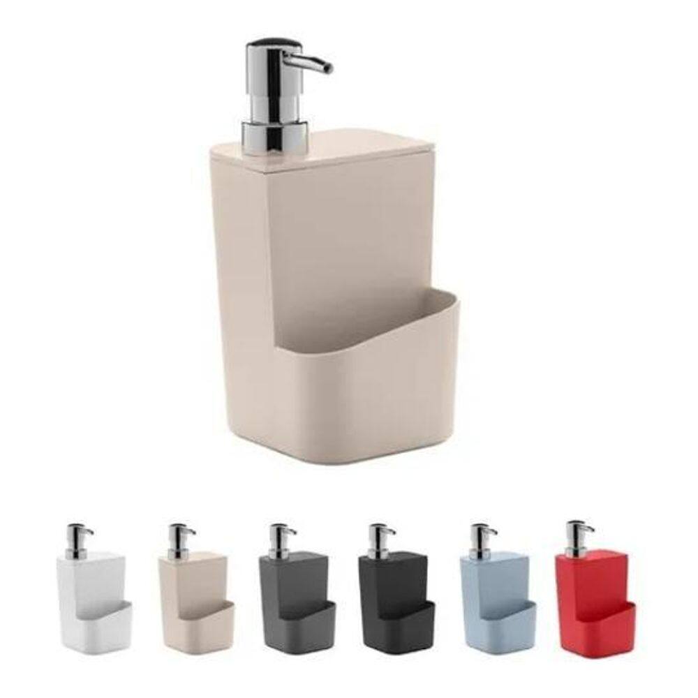 Dispenser Detergente Líquido Porta Bucha Esponja Pia Dt500