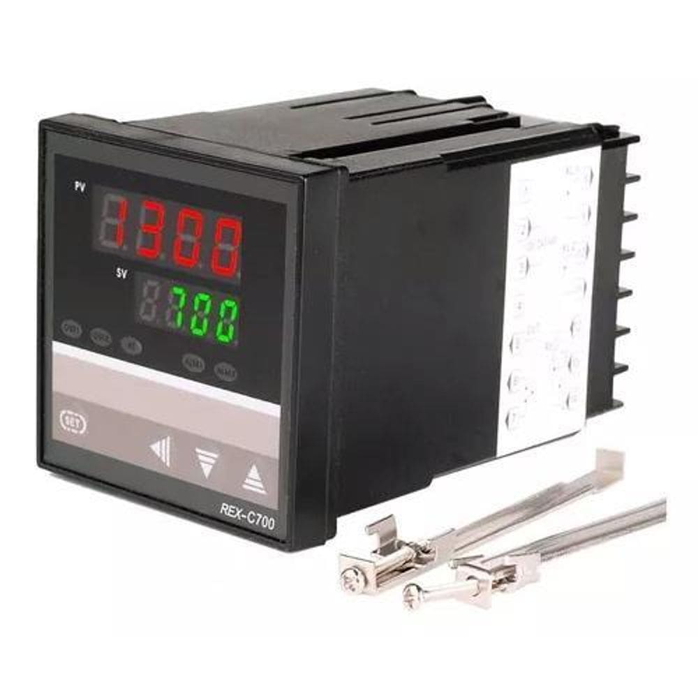 Controlador Temperatura REX PID C-700 + Termopar K