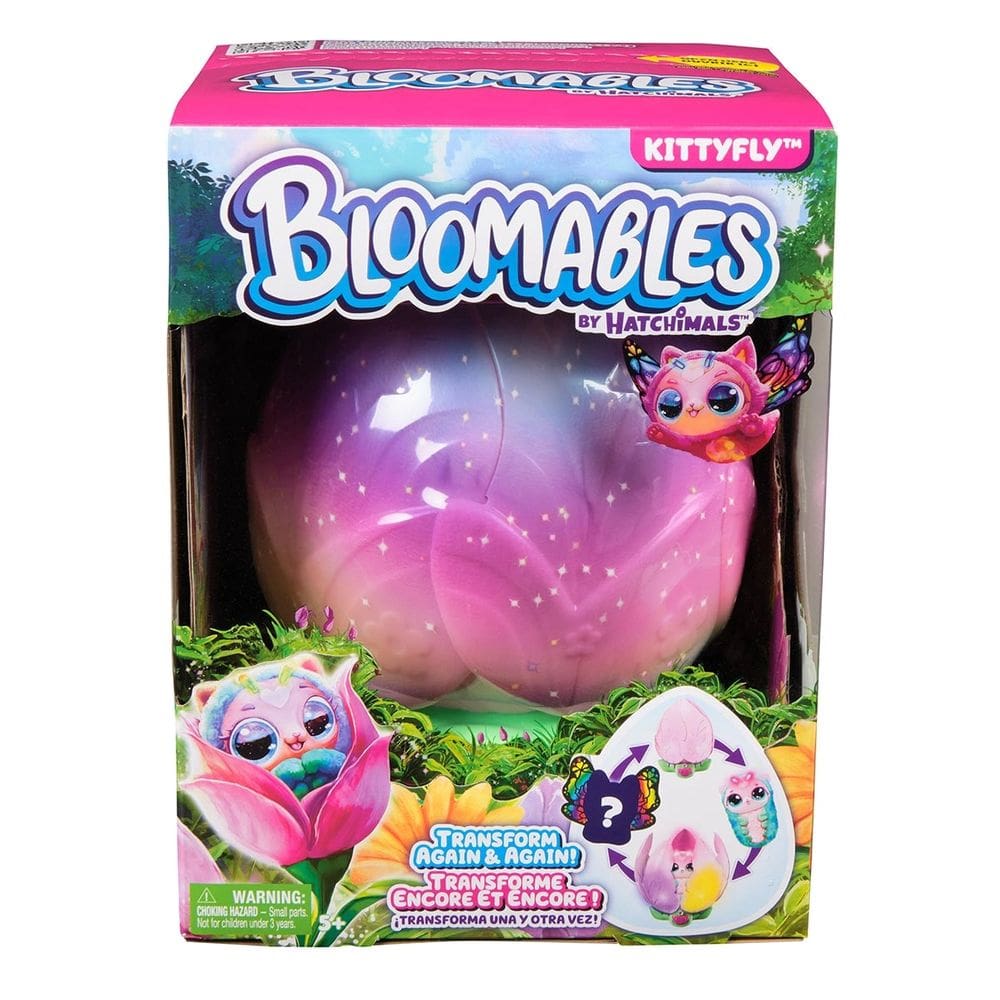 Hatchimals - Pelucia Interativa Bloom Surpresa Kitty Fly - Sunny 4007