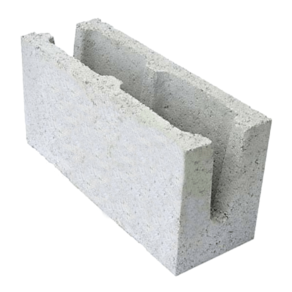 Canaleta de Concreto para Vedação 14x19x39cm - VB BLOCOS