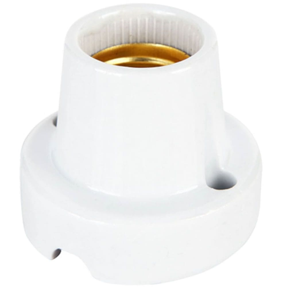 Receptáculo de Porcelana com Base - 8617 - BRASFORT