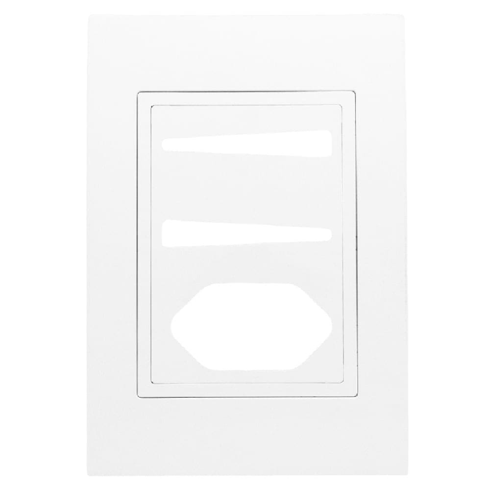 Placa 4x2 2 Interruptor 1 Tomada com Suporte - RVB-1300/79 - RAVENNA