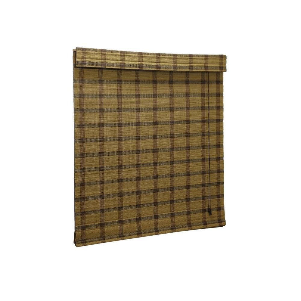 Persiana Bambu Romana Aruba 140 L X 160 A Cm Cortina Madeira