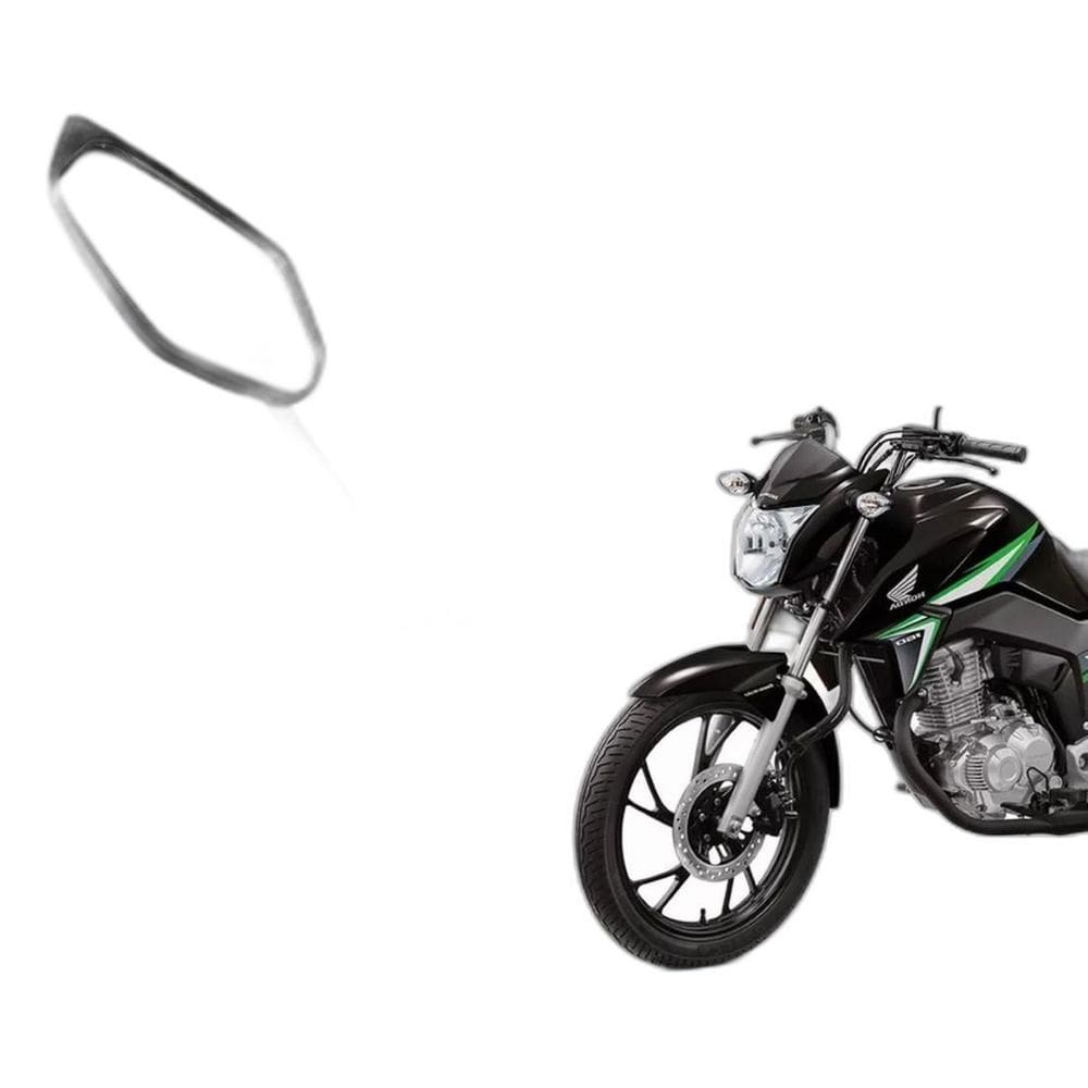 Par Retrovisor Gvs Fazer 2014 Para Motos Rosca Honda Giro
