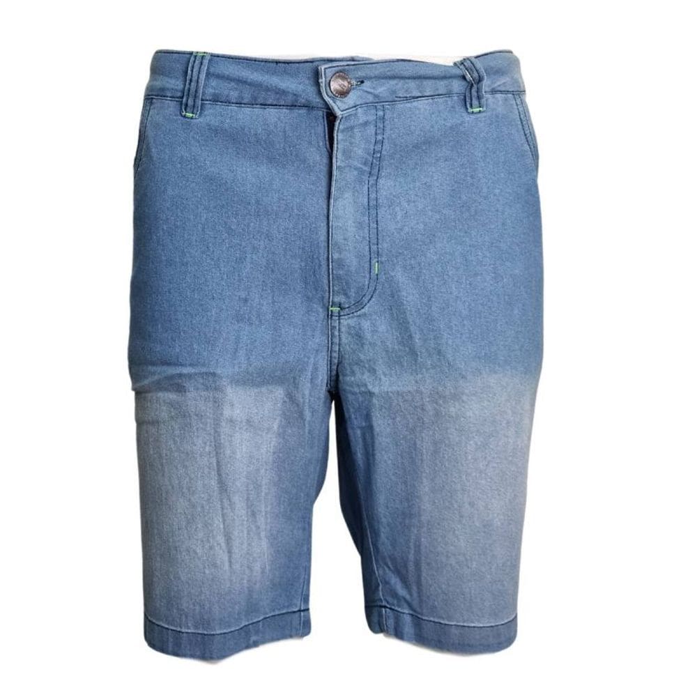 Bermuda Masculina Jeans Básica Contra Regra
