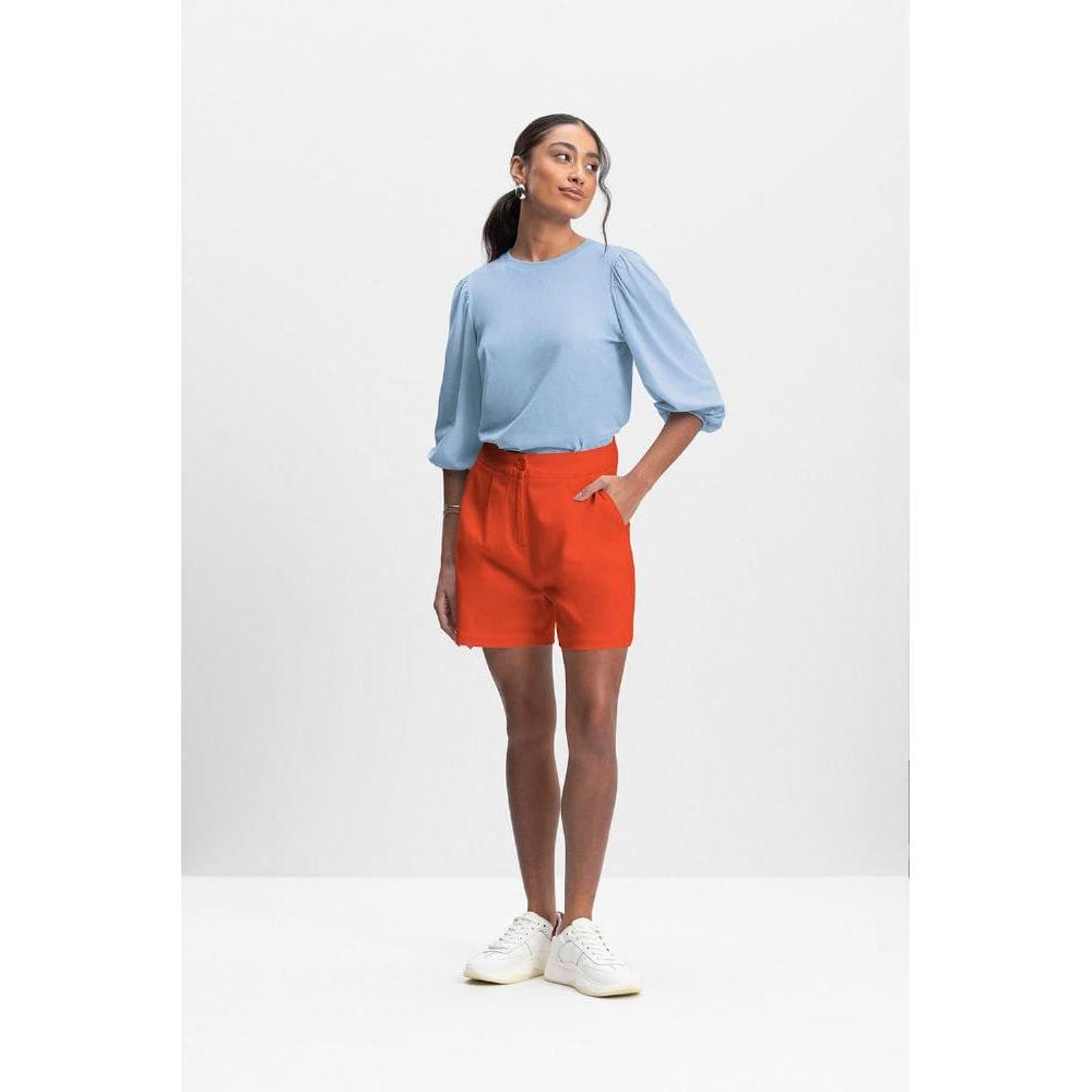 Blusa feminina em meia malha Essendi - P