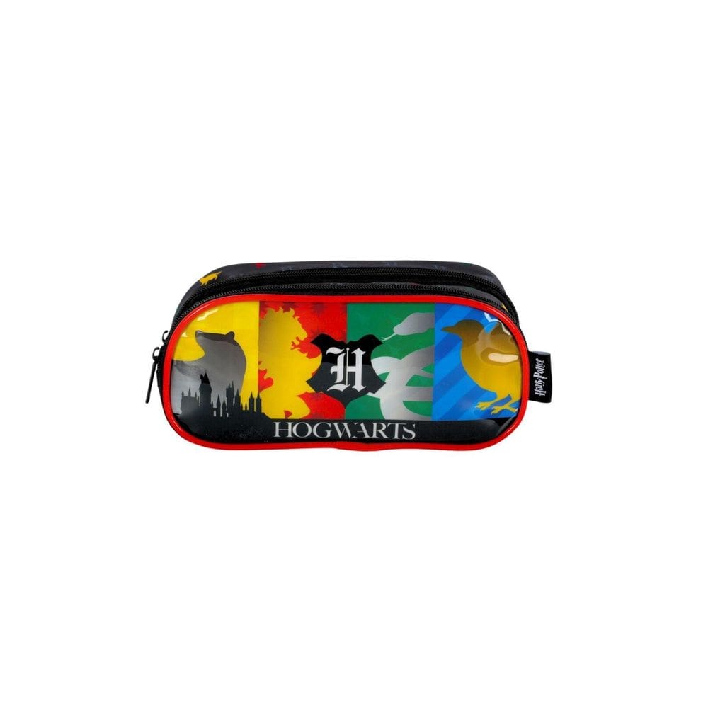 Estojo Escolar Duplo Harry Potter - Preto