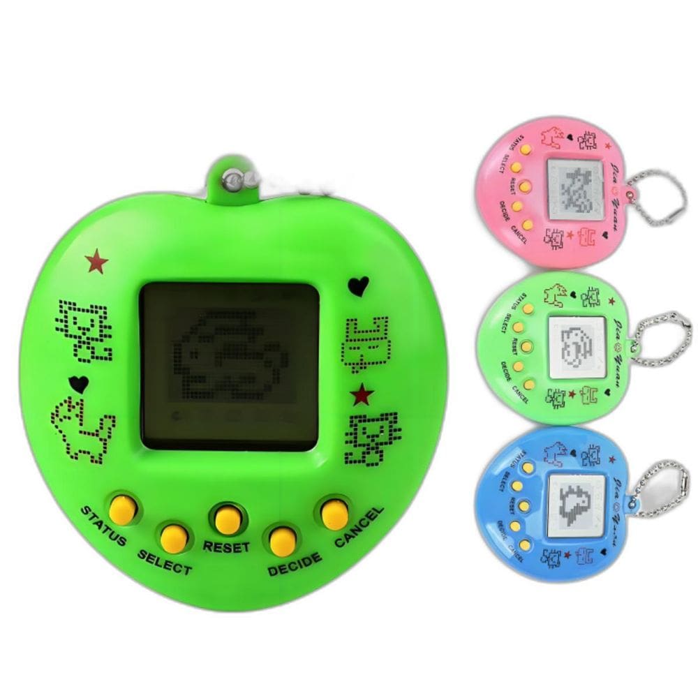 Tamagotchi Brinquedo Game Virtual Vermelho Retrô