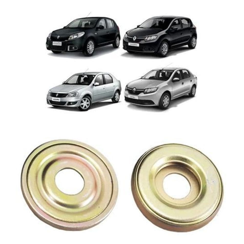 Par Rolamentos Do Amortecedor Dianteiro Logan Sandero Todos