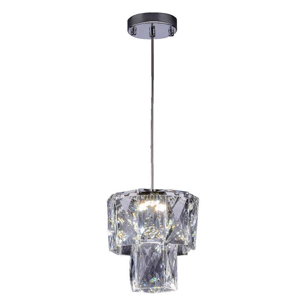 Lustre Sala Jantar Pendente Quarto Lavabo Cristal