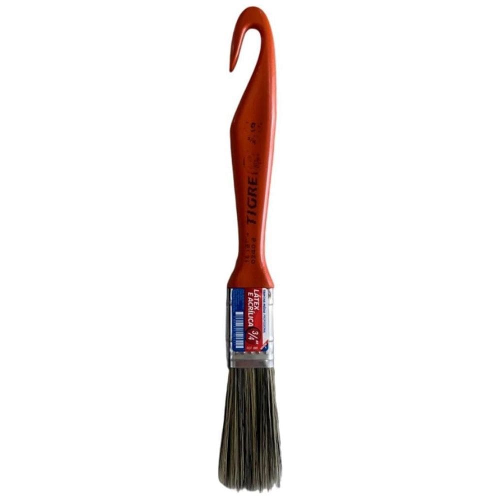 Kit 4 Trincha Pincel Para Pintura Látex Acrílica 3/4`` Tigre