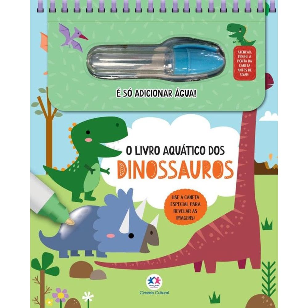 O livro aquático dos dinossauros