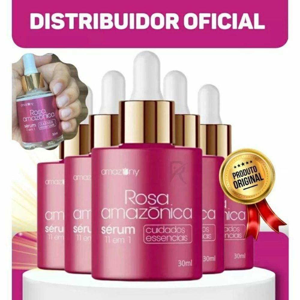Rosa Amazônica 5 Unidades Loja Oficial