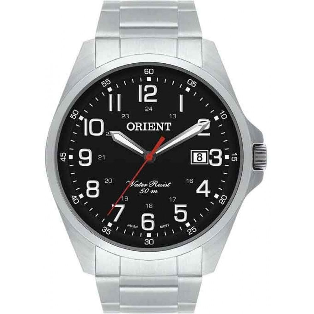 Relógio Masculino Orient Prata/Preto Mbss1171-P2Sx