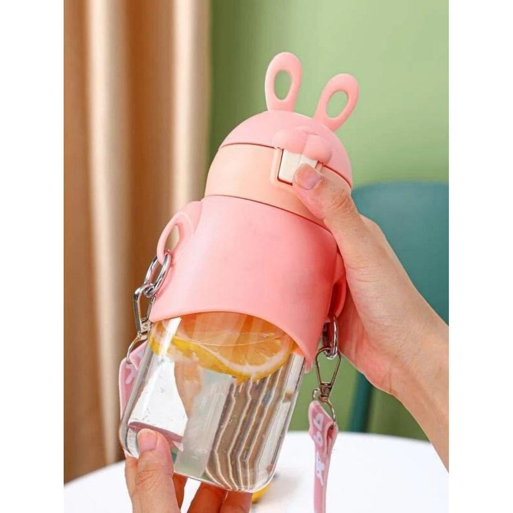 Garrafinha De Água Temática Infantil Garrafa Kids Coelho