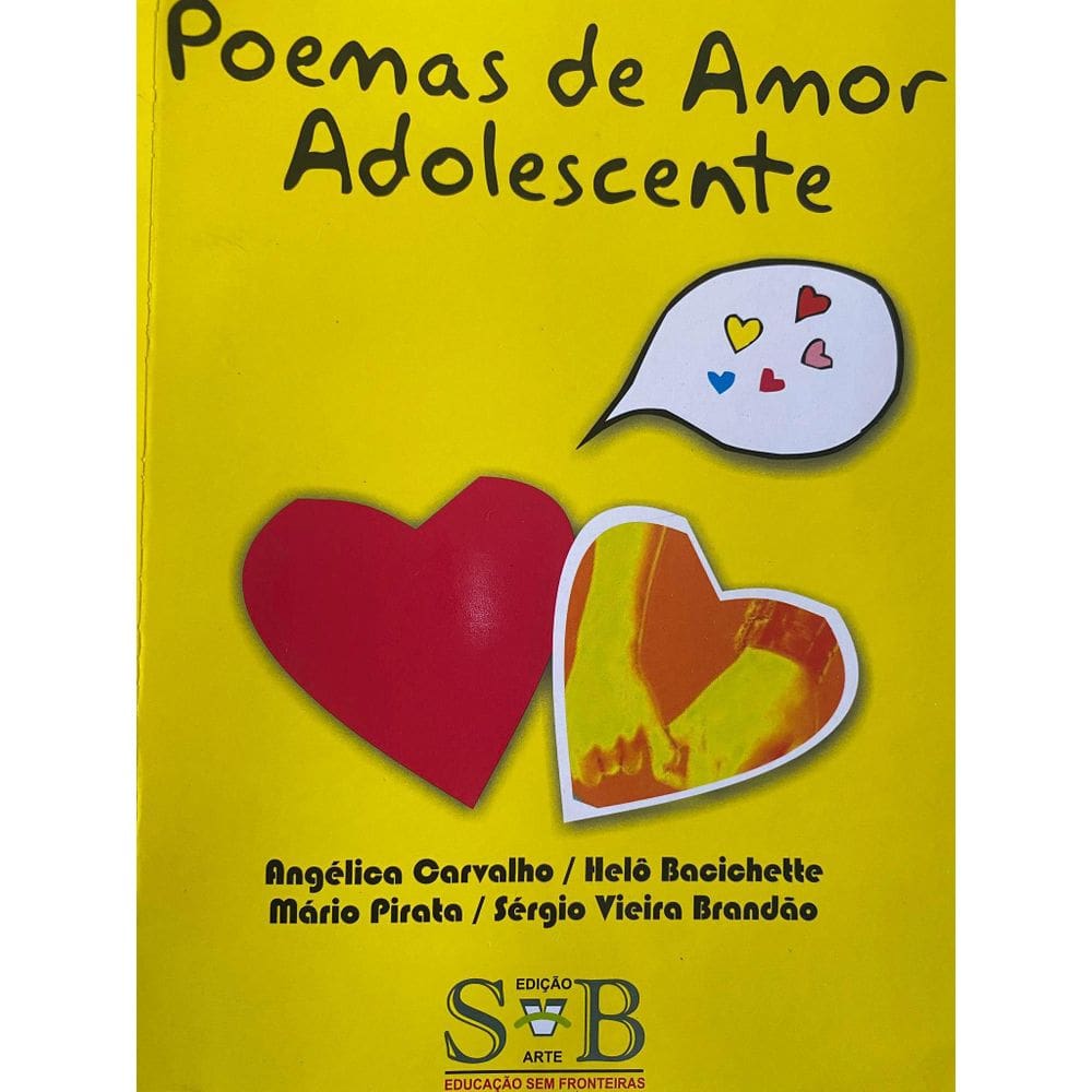 Livro Poemas De Amor Adolescente
