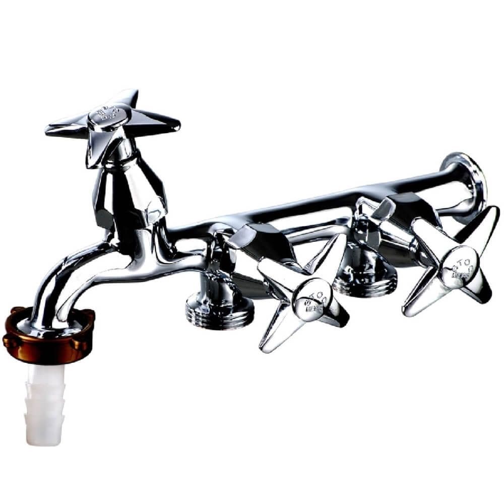 Torneira de Parede com 3 Saídas 1/2”” para Tanque C/23 1133 - 2023 - STOC