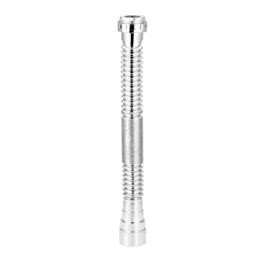 Sifão Sanfonado Universal Cr + Engate Flexível Trançado 40Cm
