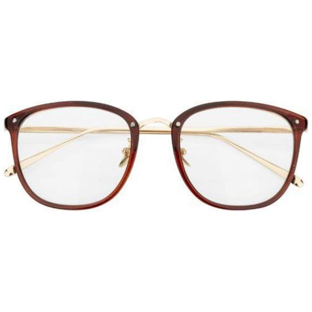 Armação De Óculos Feminina Quadrada Seul Marrom