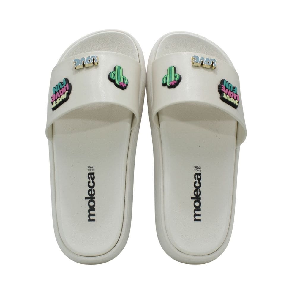 Tamanco Feminino Moleca Branco