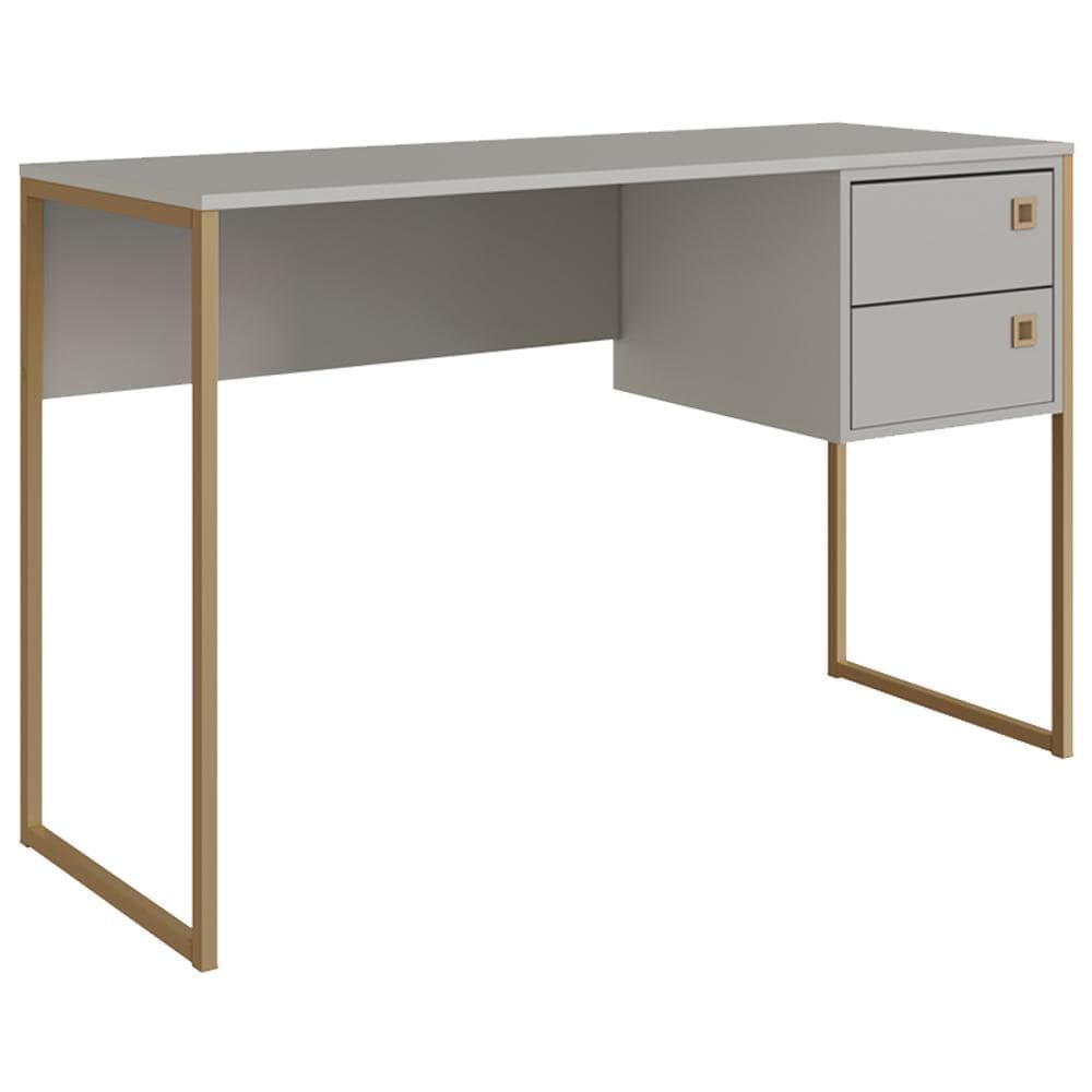 Escrivaninha 2 Gavetas 120 cm P1012 PP Milani Store