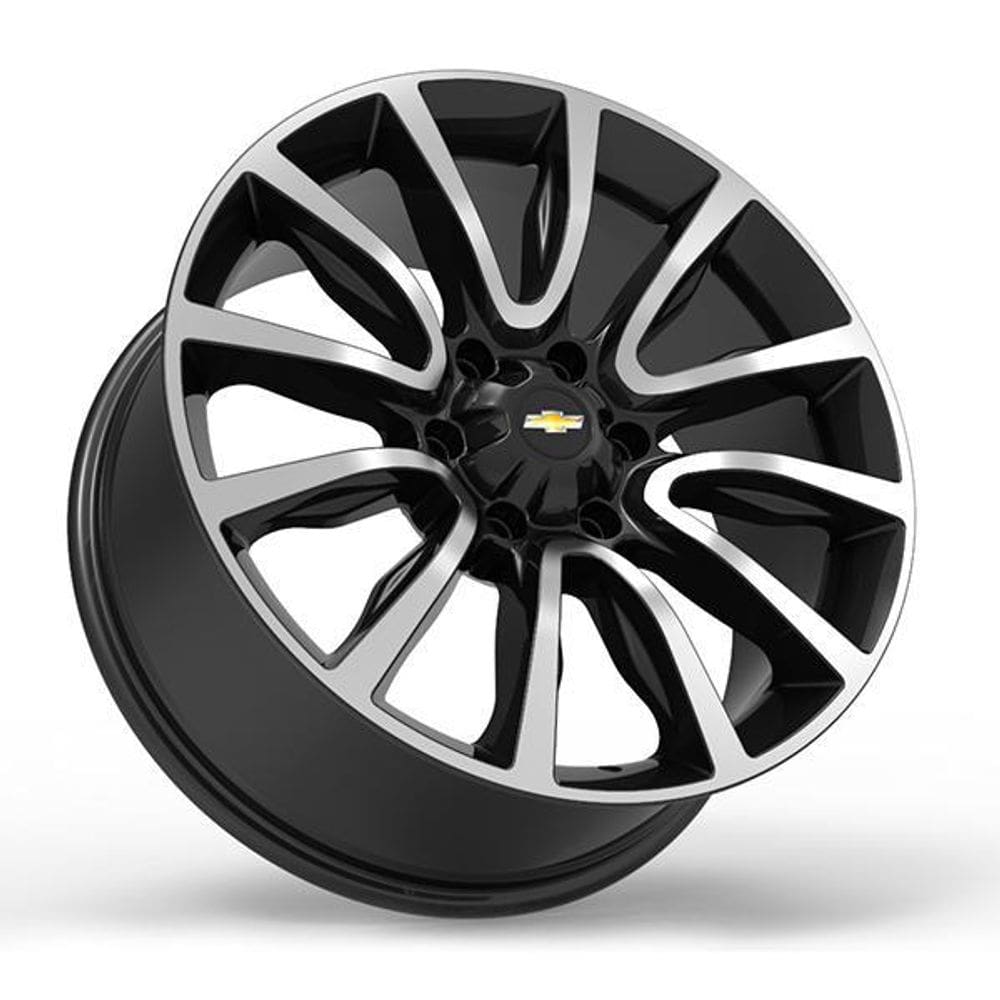 Roda High Country 20X8,5 6X139,7Mm Et 35 Preto Diamantado
