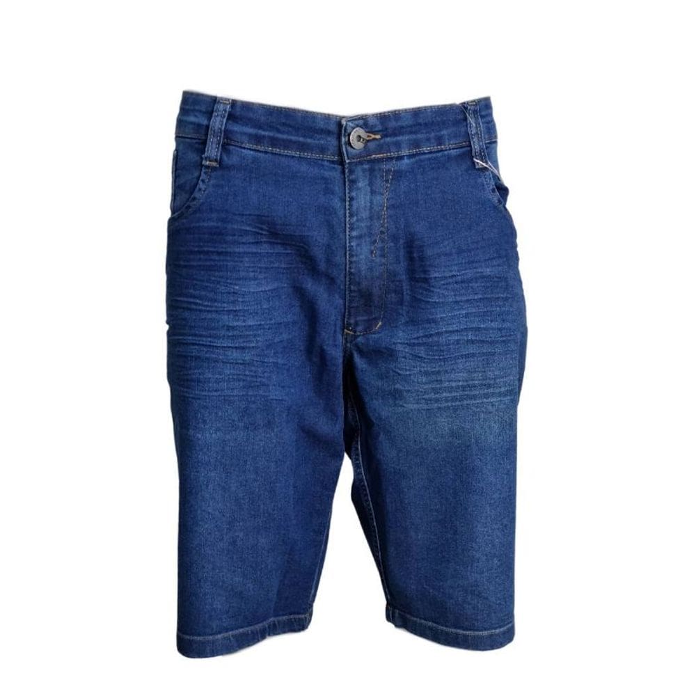 Bermuda Masculina Jeans Live Zoom Plus Size