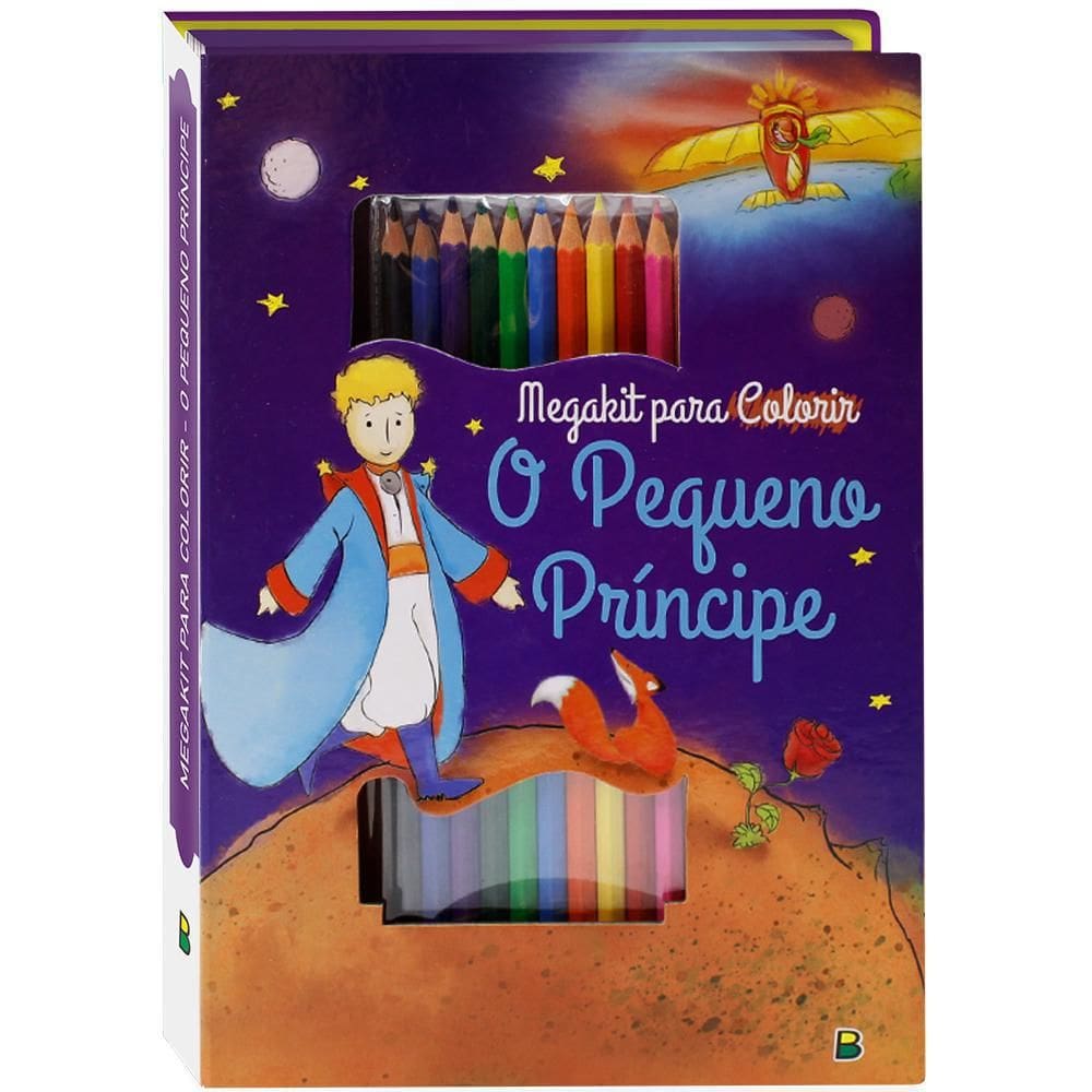 Livro Megakit Para Colorir - O Pequeno Príncipe