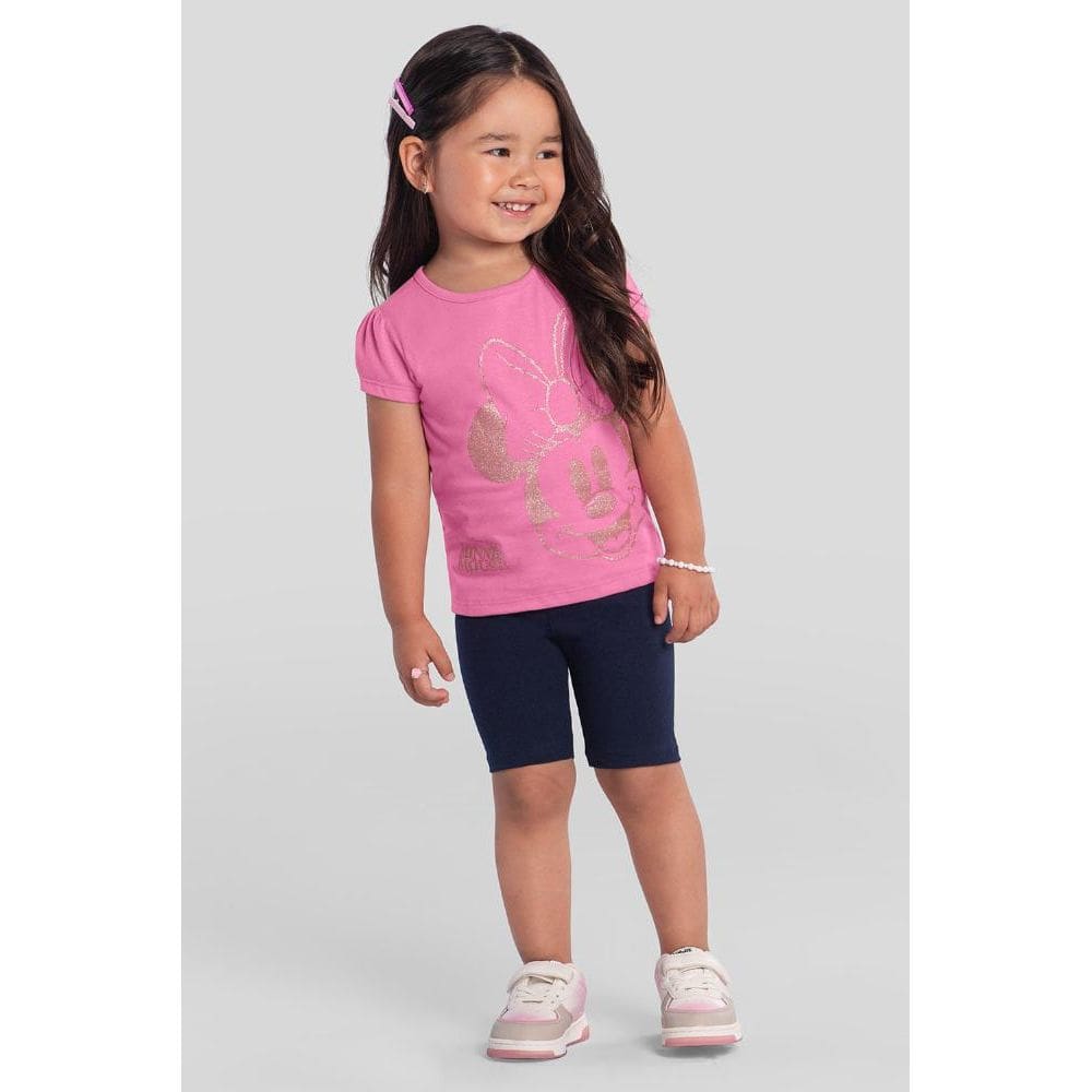 Blusa infantil menina da Minnie Mouse Brandili
