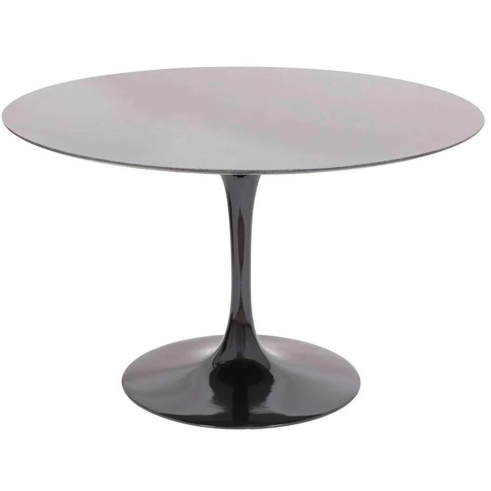 Mesa De Jantar Tulipa Saarinen 110 Cm Preto