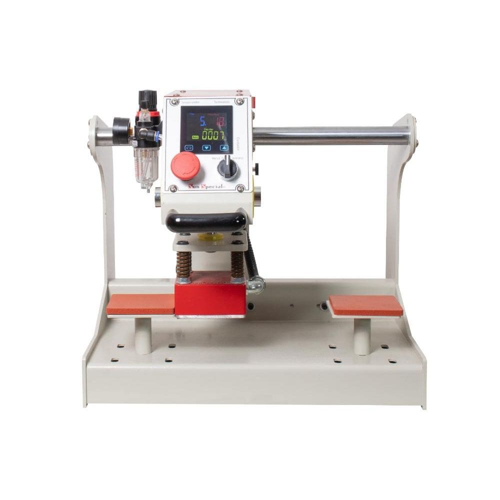 Prensa Pneumática 10X10CM 02 Bandejas SS-JK1010-ZJ 220V - Sun Special