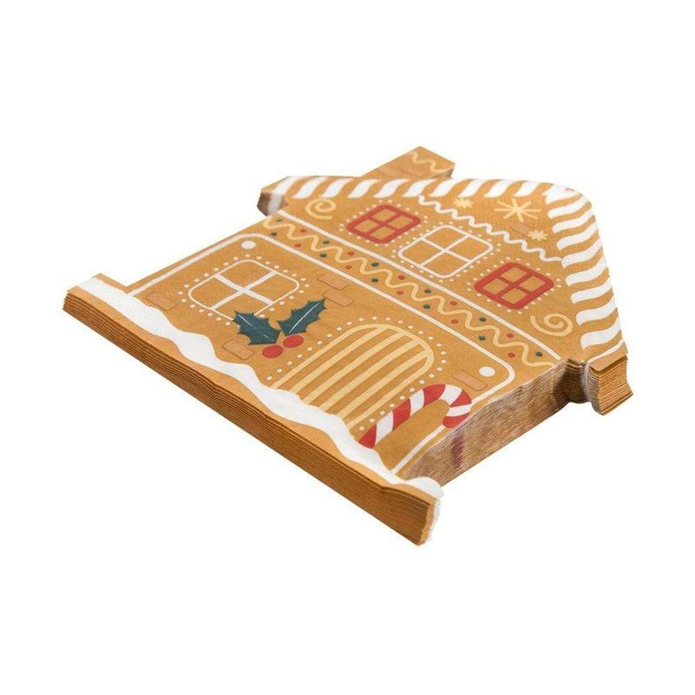 Guardanapo Descartavel Natal Cookies 20Pcs Saz Home Style