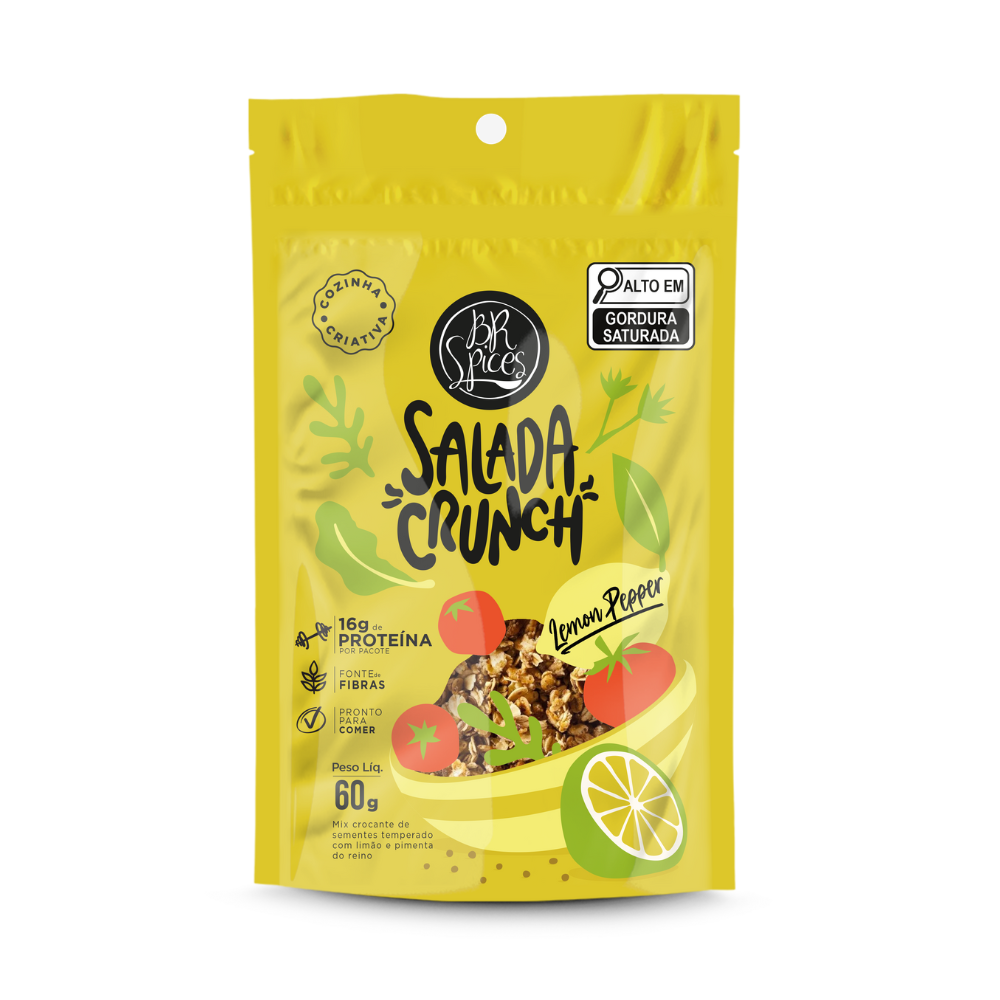 Salada Crunch: Lemon Pepper 60G