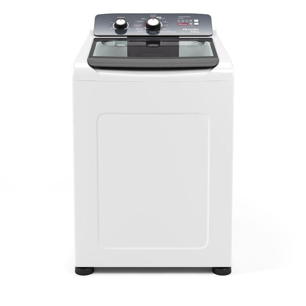 Máquina De Lavar Mueller 15kg, Com Ultracentrifugação Mla15 Branco 110V