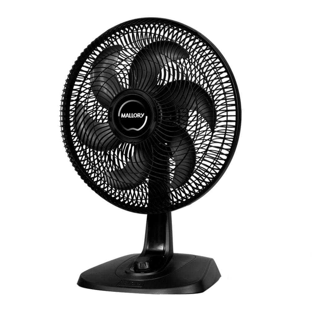 Ventilador 40cm Mallory Turbo Fresh Preto 110v