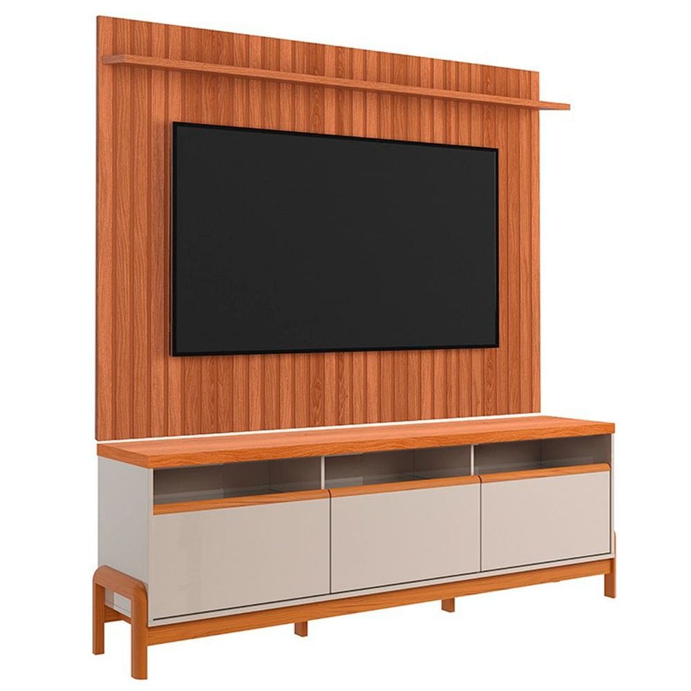 Rack Bancada com Painel para Tv de até 70” em MDF França