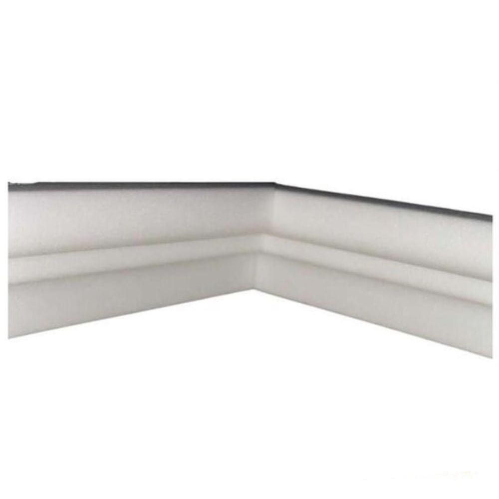 Kit 2 Moldura De Isopor De Canto Rodateto E35 Epex