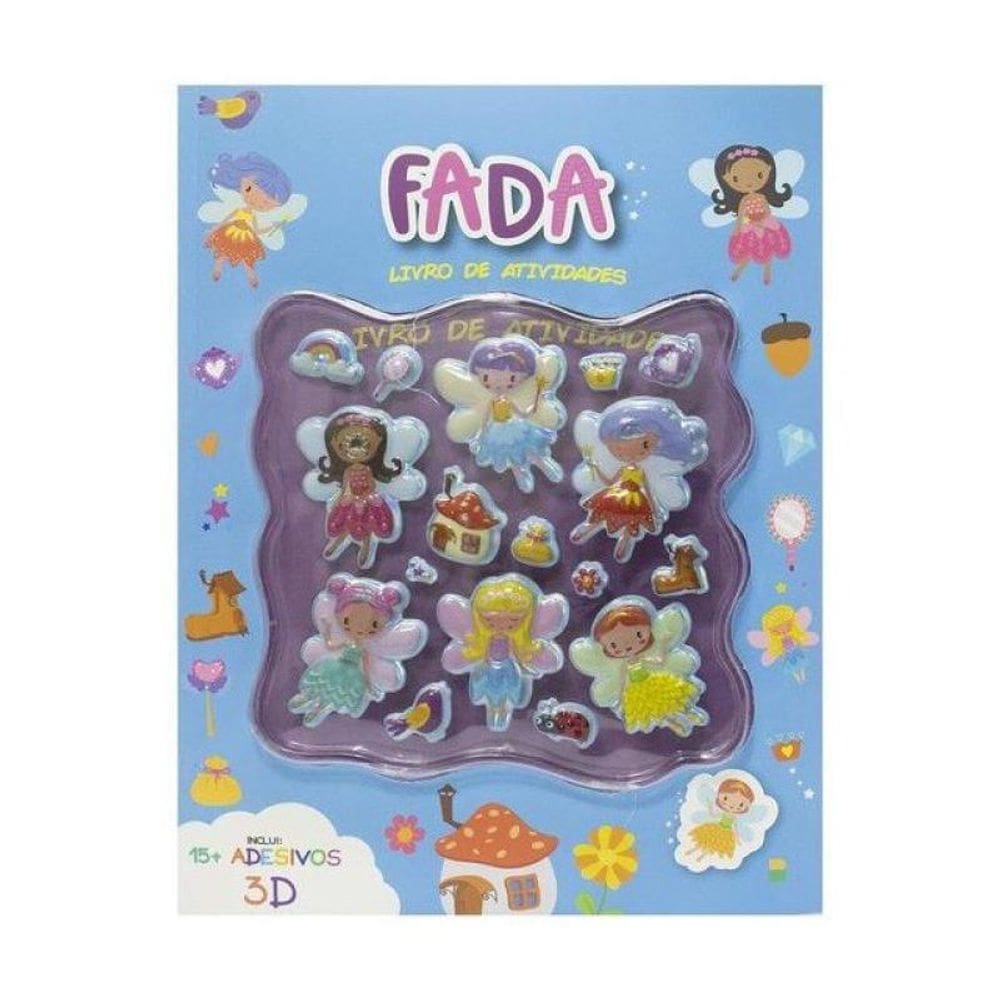 Adesivos 3D - Livros De Atividades: Fada