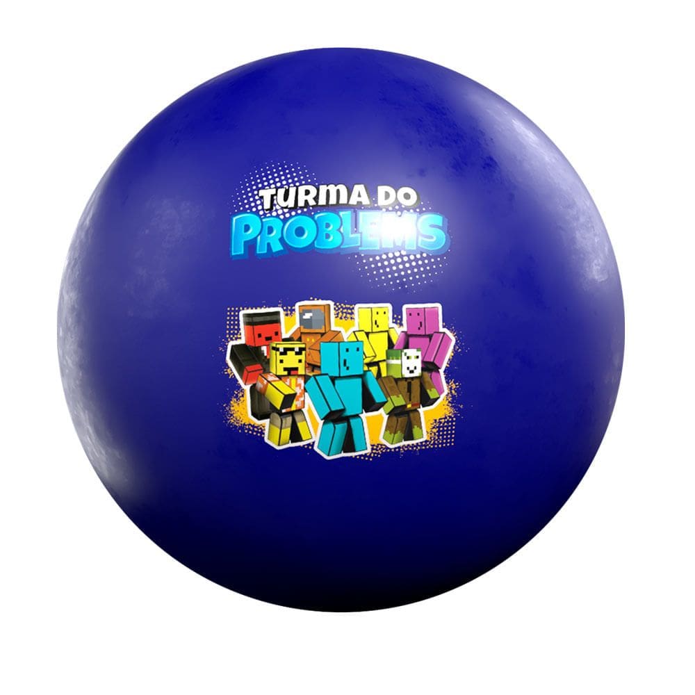 Bola de Vinil Turma do Problems Algazarra